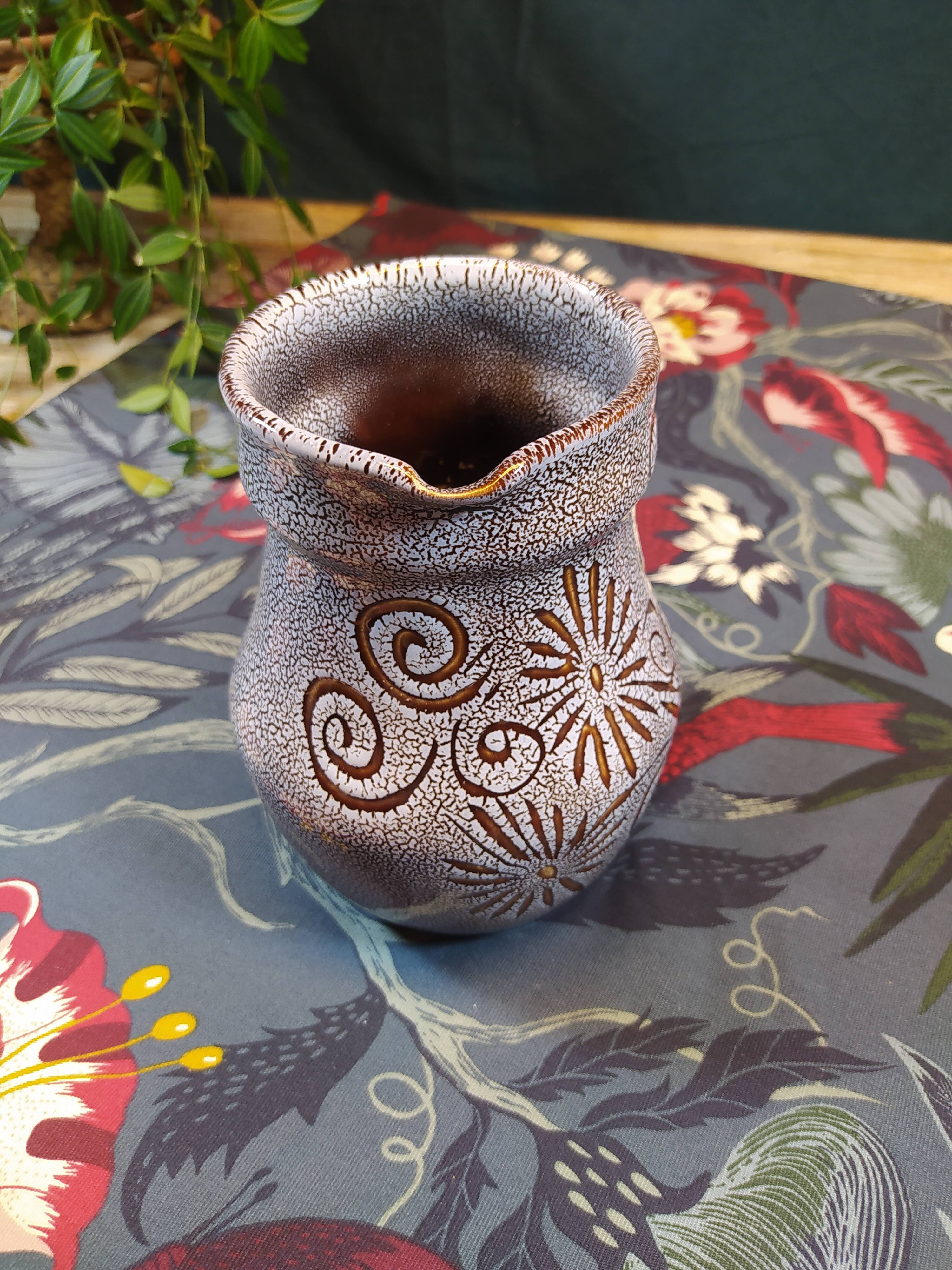 Vintage ceramic carafe