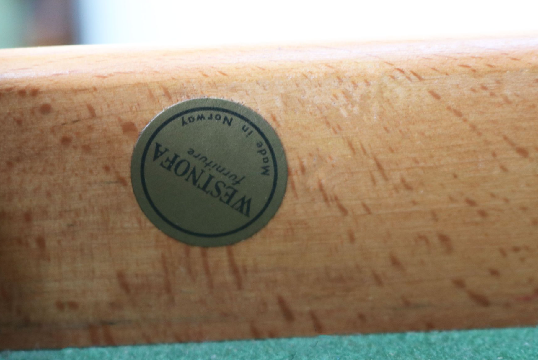 Westnofa Norway 1950s rosewood credence