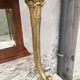 Meuble d'ébéniste art déco en loupe d'orme et bronze
