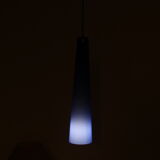 1960s Blue glass hanging lamp by Vistosi, Italy