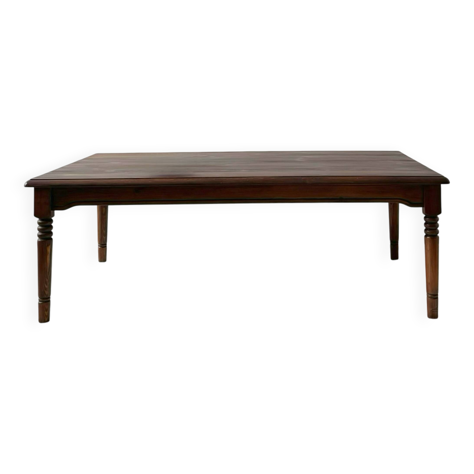Grande table basse style cottage ferme ancienne renovée
