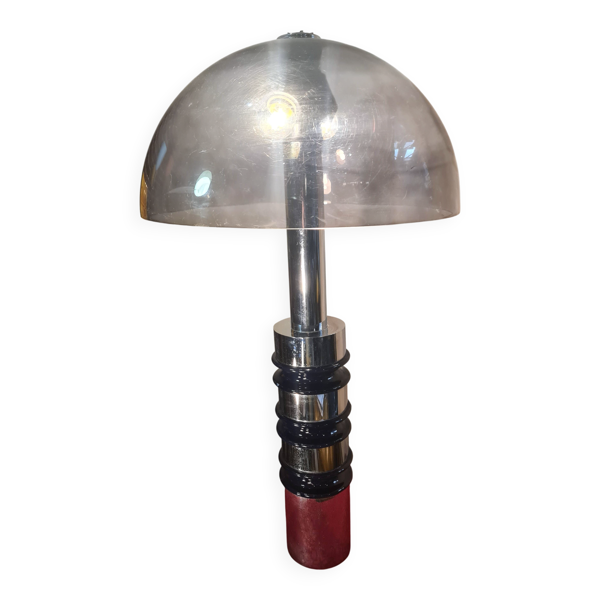 Modernist lamp Lumica Willy Rizzo design from the 20th century Italian 70s Vintage
