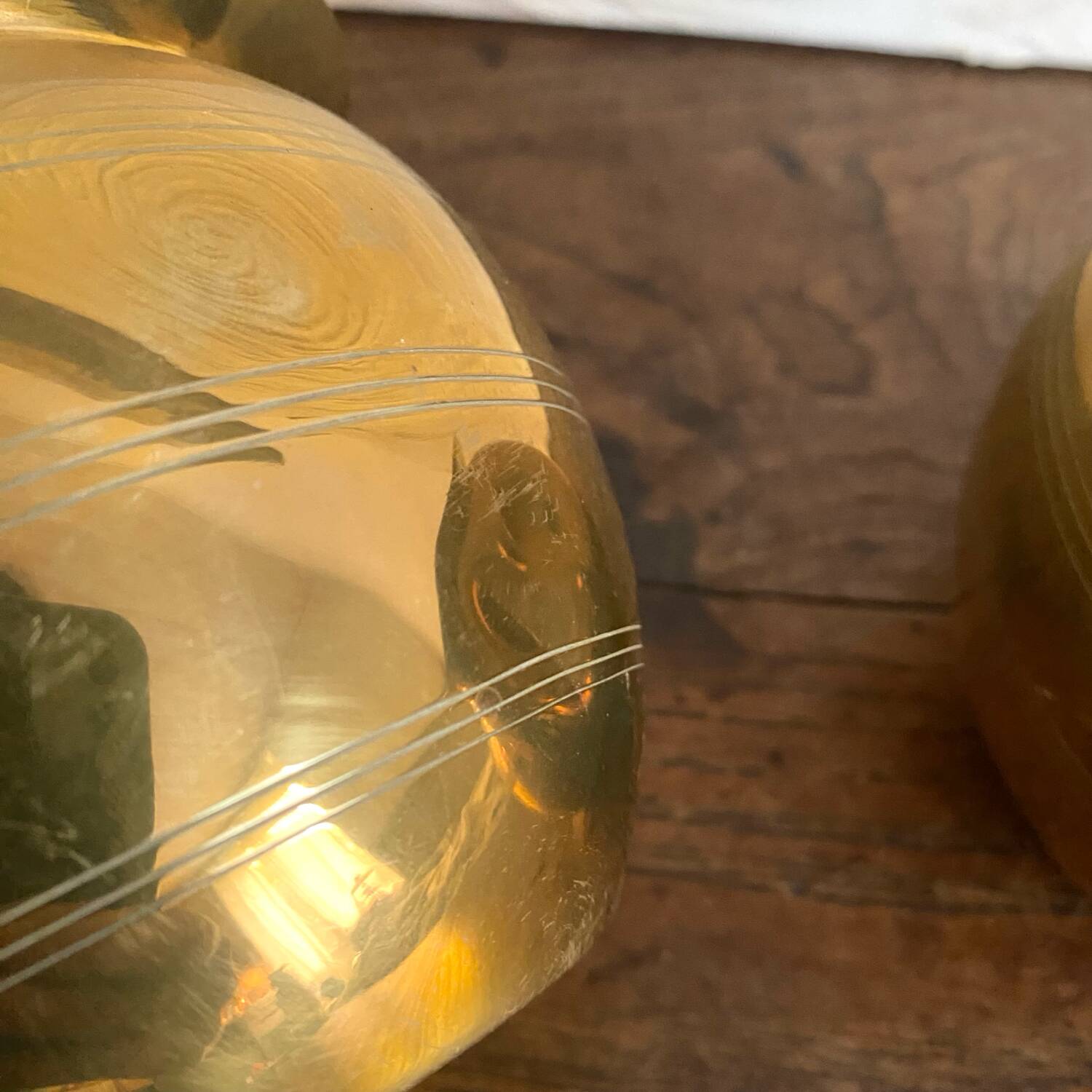 Paire de cache pots en laiton 