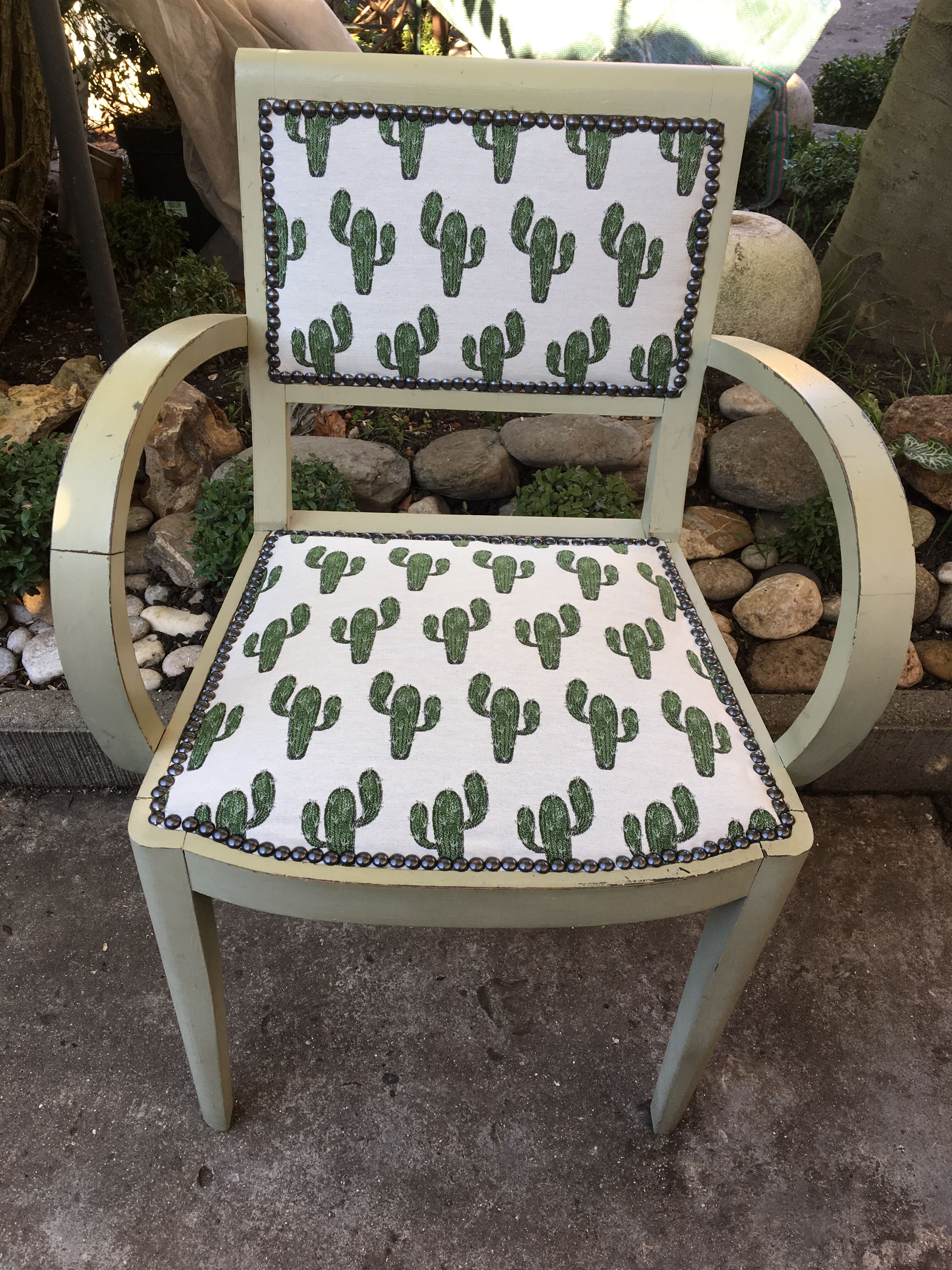 Art Deco bridge chair