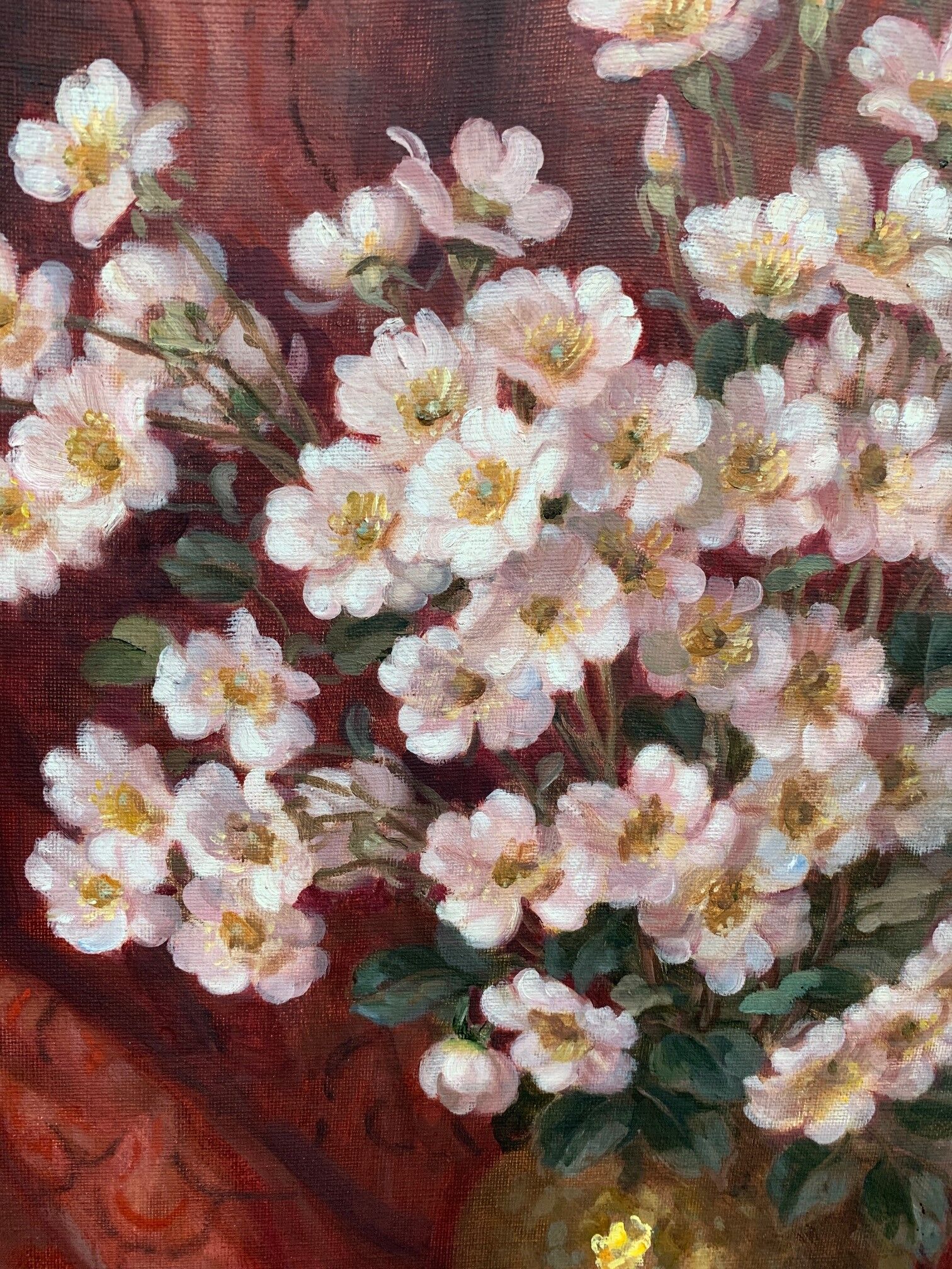 Painting "still life with flowers"