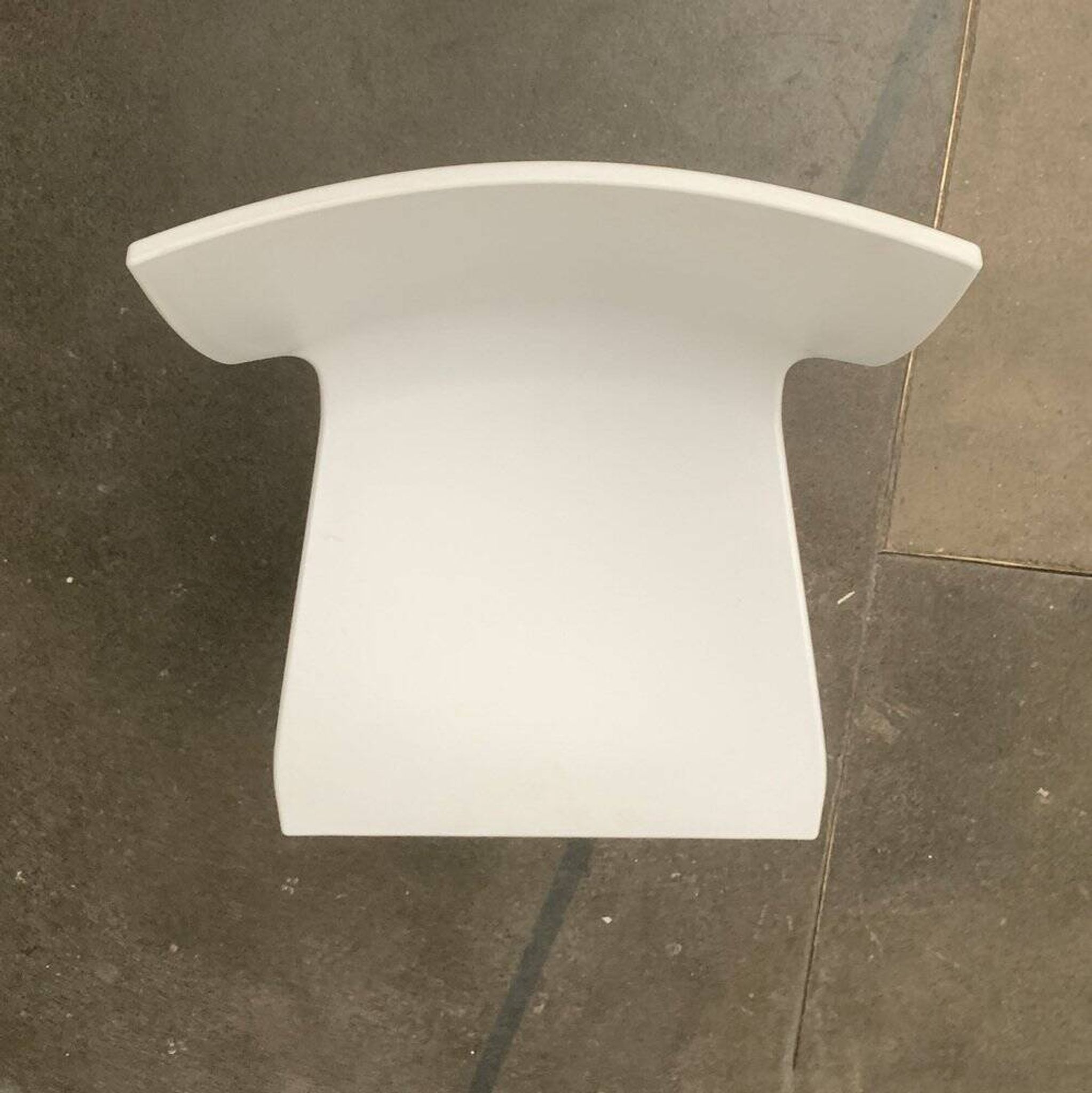 Stackable plastic auxiliary chair Italian Rome