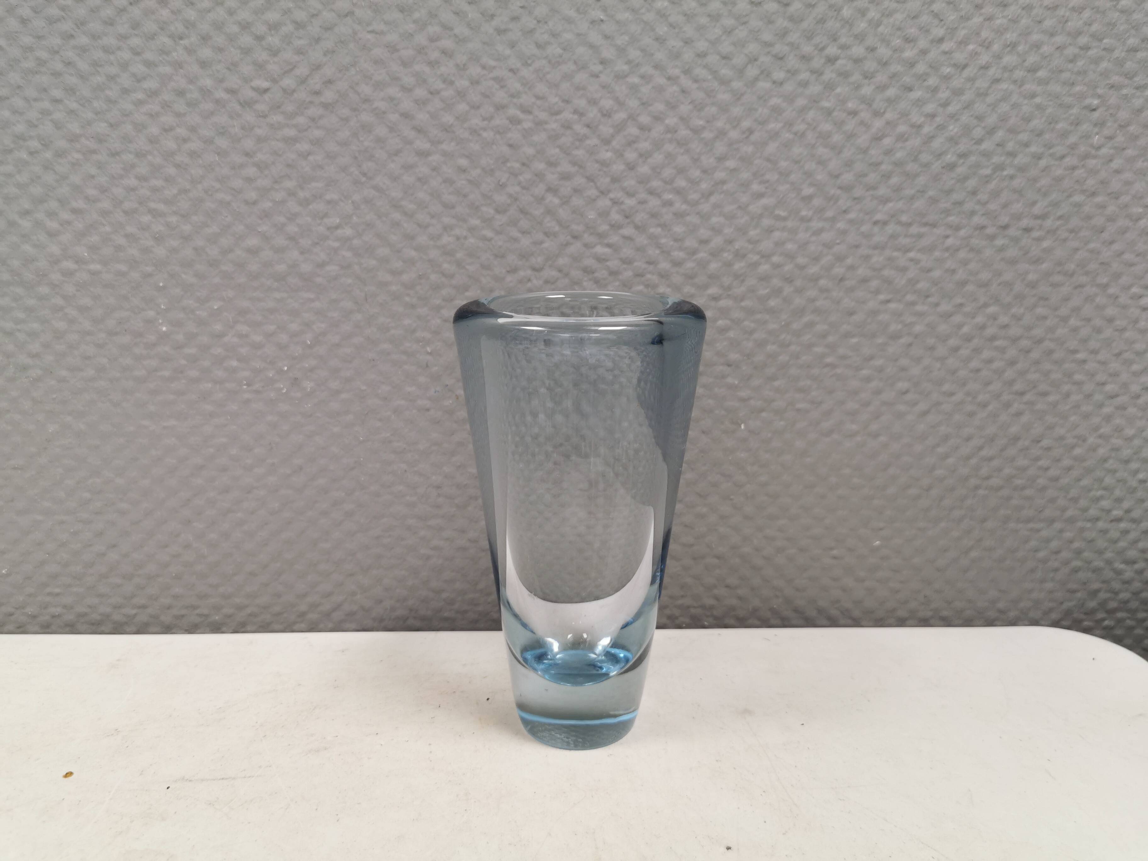 Vase from Holmegaard Denmark, designed by Per Lütken in 1961.