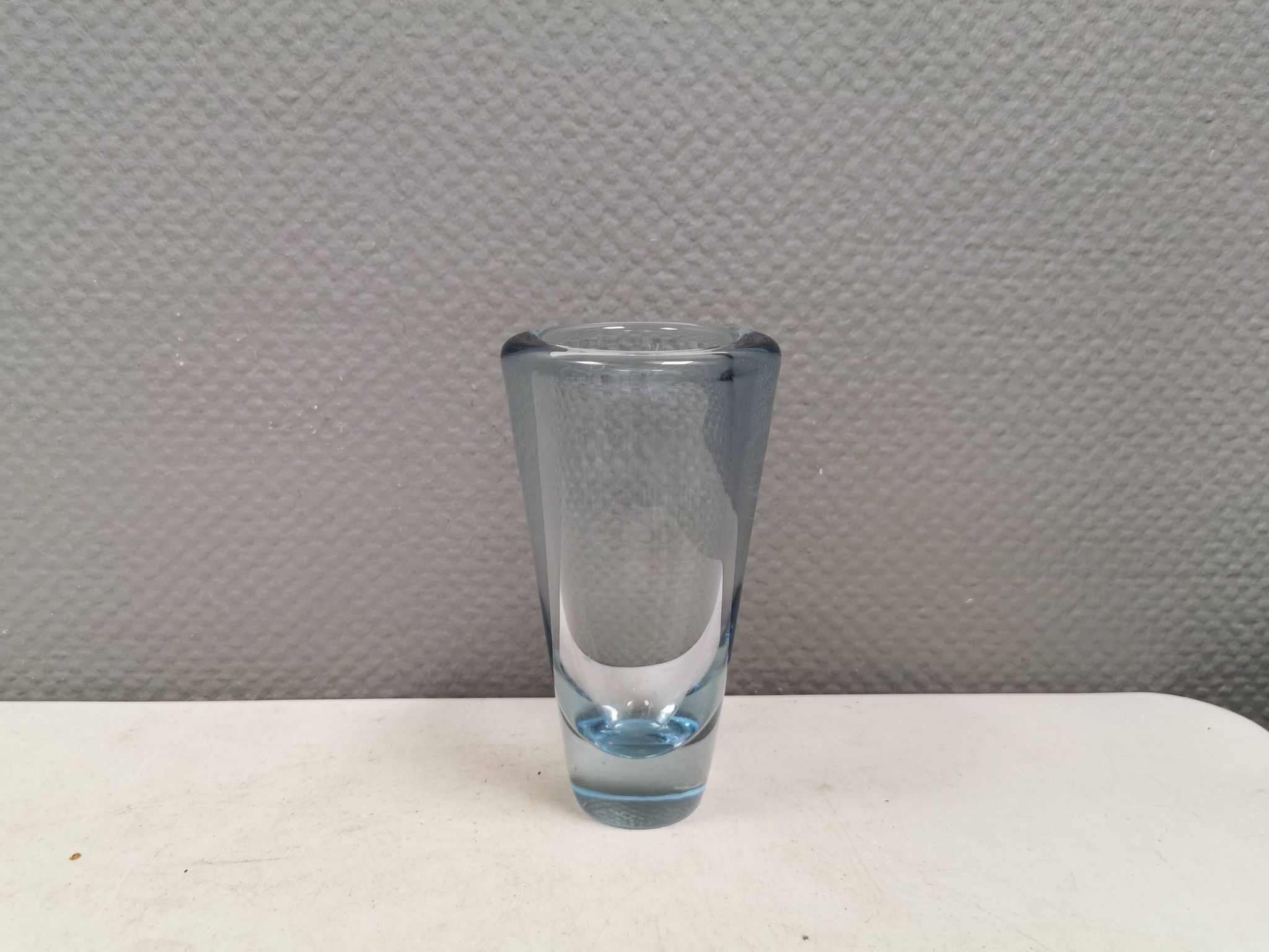 Vase de Holmegaard Danemark, conçu par Per Lütken en 1961.