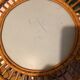 Vintage rattan sun mirror 60s