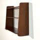 Asymmetrical Scandinavian shelf by Ilse Möbel 1950s