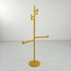 Yellow towel holder by Makio Hasuike for Gedy, 1970s