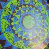 Vintage Maxwell France Round Metal Advertising Tray