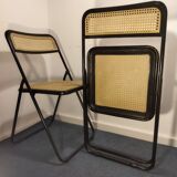 Pair of Italian folding chairs