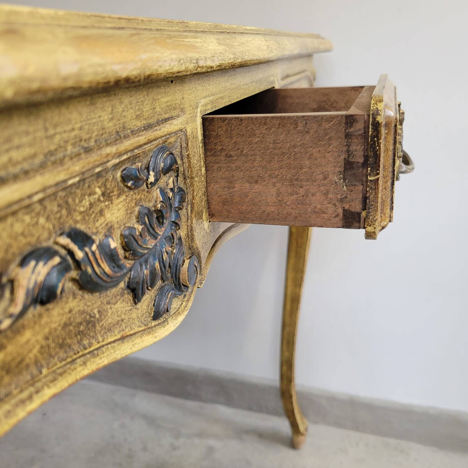 Antique gaming table in Louis XV style