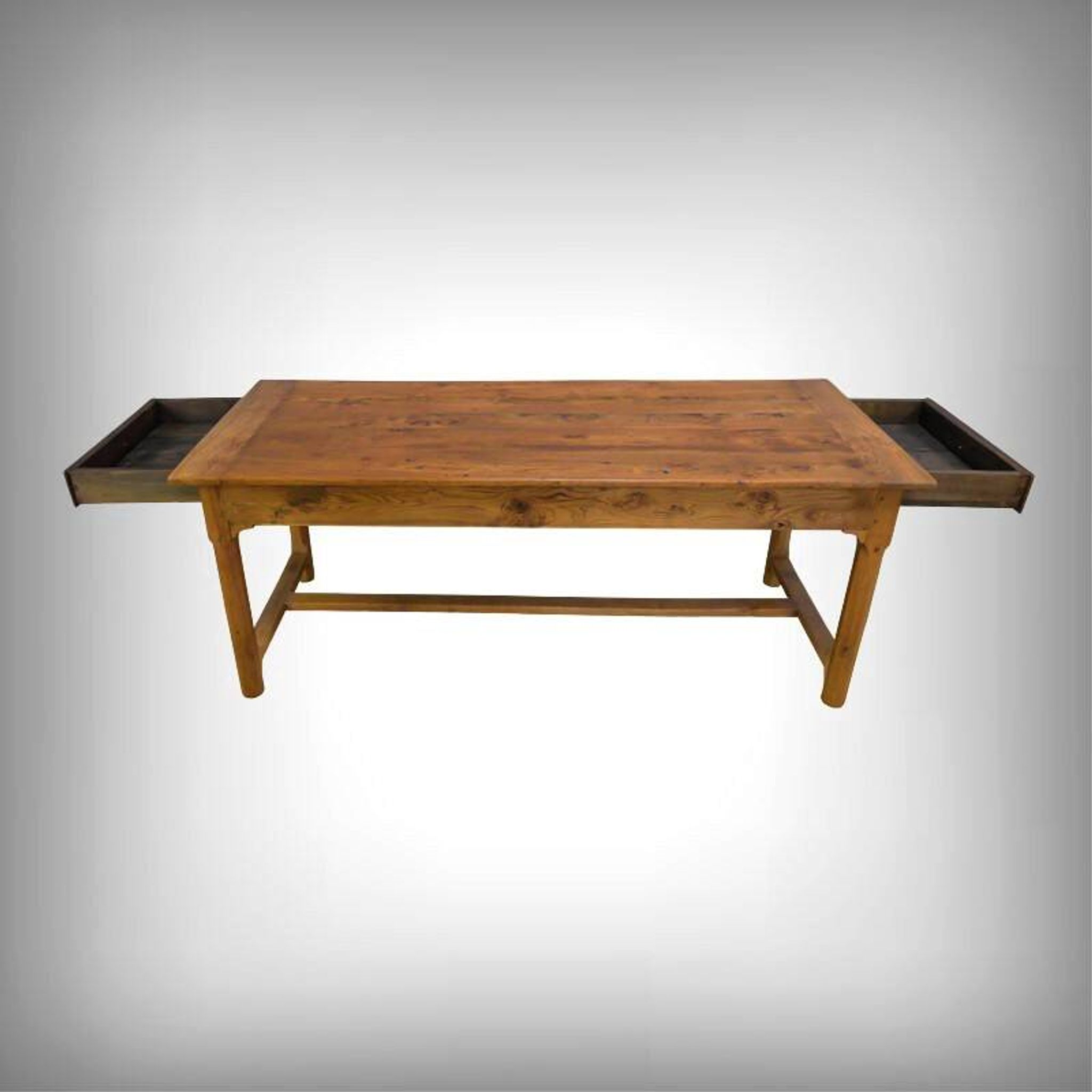 Farm table in ash and oak – 2nd part of the 19th century