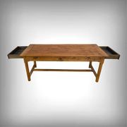 Farm table in ash and oak – 2nd part of the 19th century