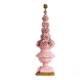 Large pink Manises lamp