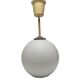 Vintage communist pendant lamp, Poland, 1970s