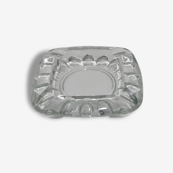 Square ashtray in vrre