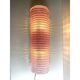 Set of Two Diamanted Pink Rectangular Murano Glass Wall Sconce