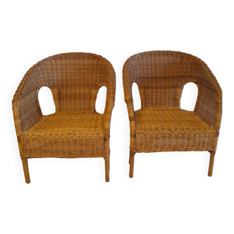 Wicker armchair(s)