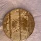 9 plates in straw slurry val d or creation made in france vintage