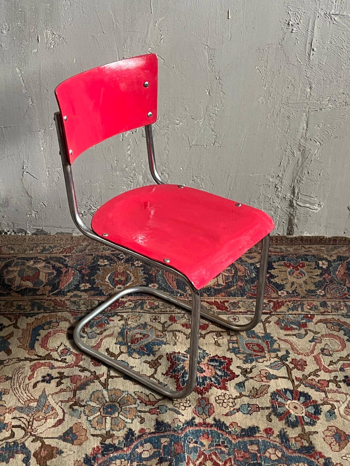 Chaise cantilever Kovona, style Bauhaus d'après Mart Stam, années 1950-1960