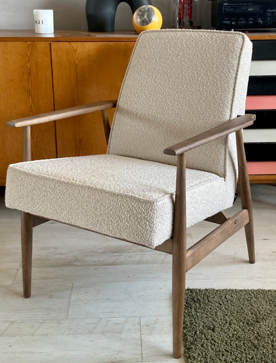 original mid-century polish armchair 300-190