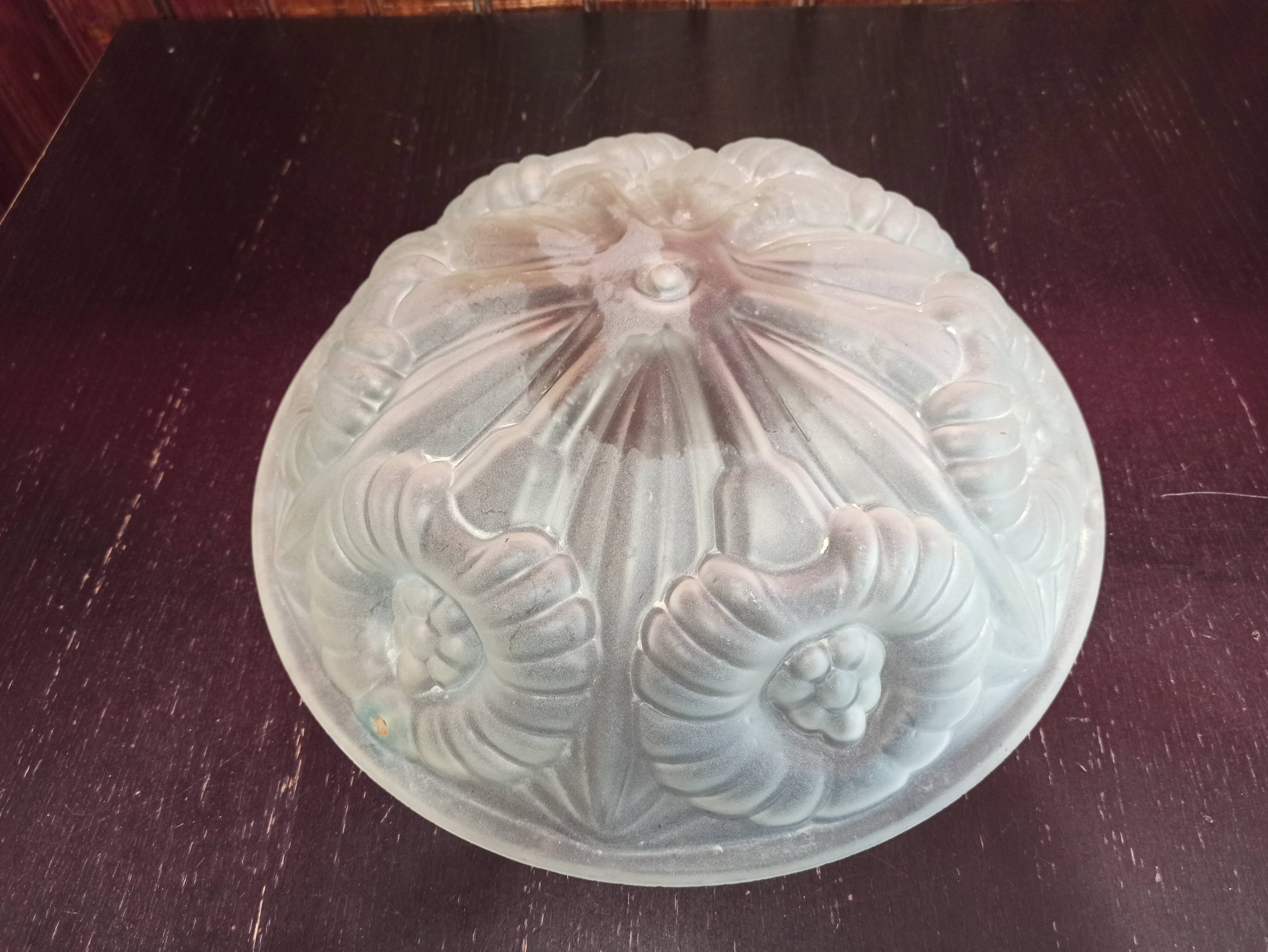 Plafonnier glass