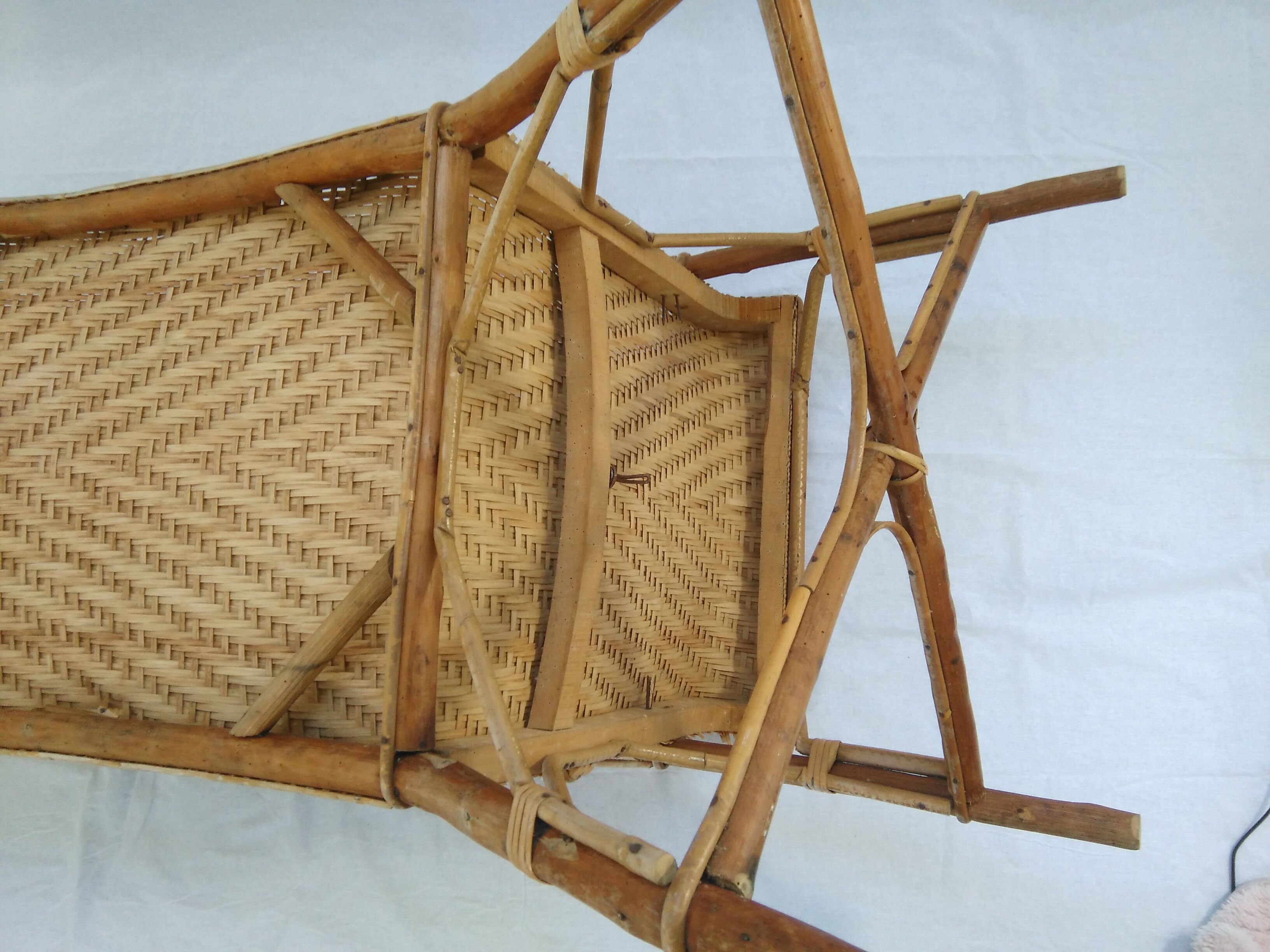 50s Wicker armchair