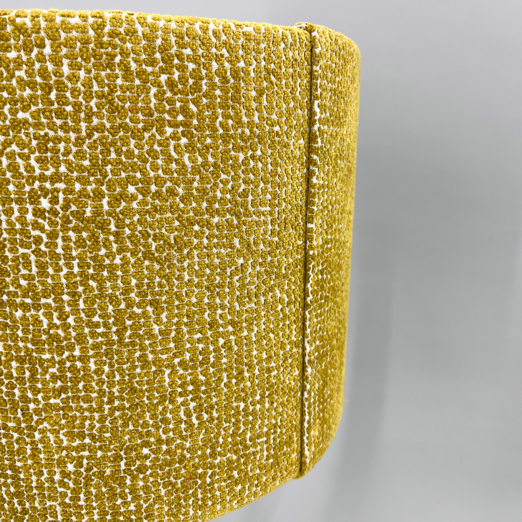 Pair of tall brass table lamps, 1950s, restored