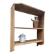 Solid wood shelf