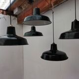 Set of 5 hanging lamps