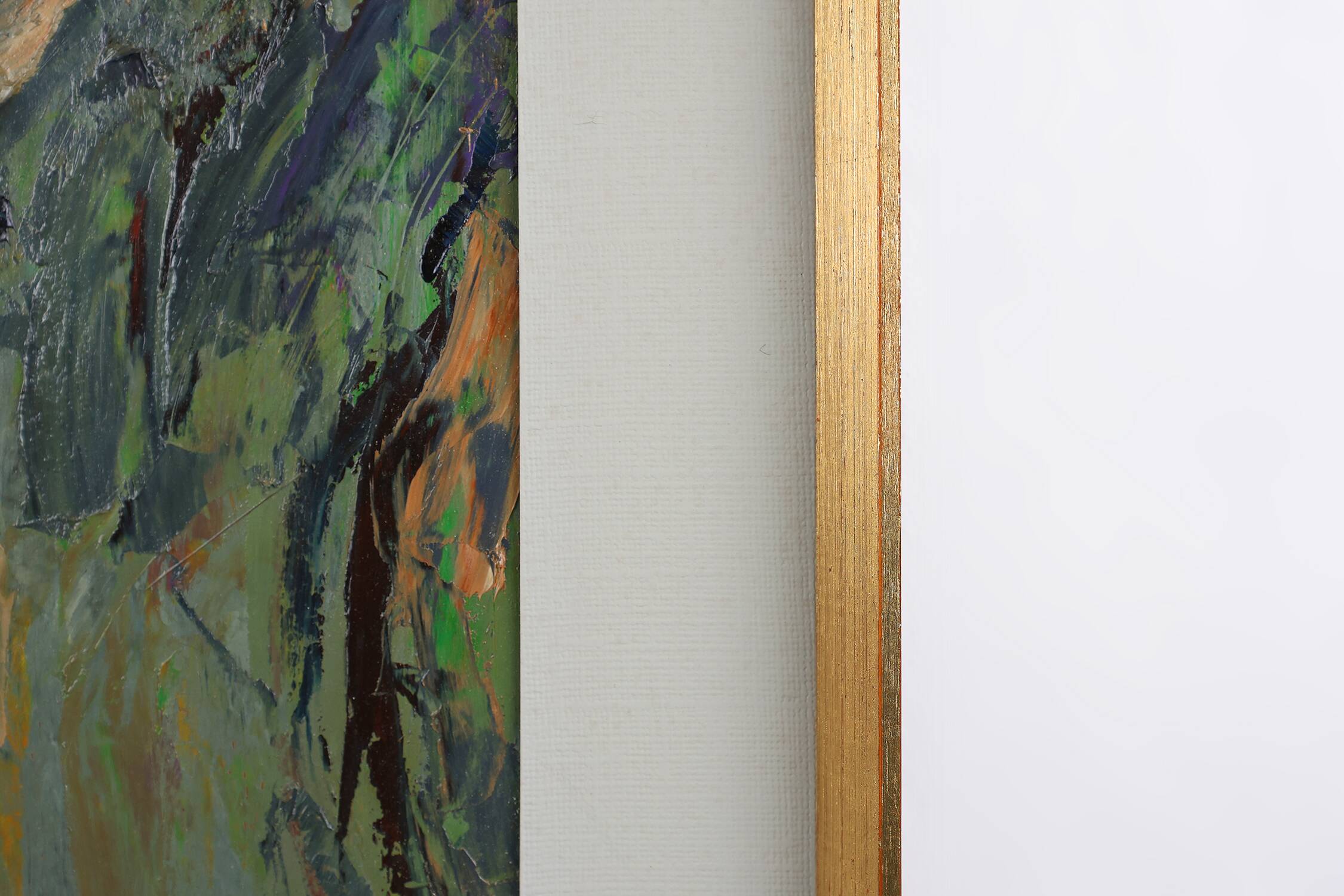 Mid-century oil painting of a child signed by the Belgium artist Jan Vandek