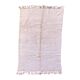 Moroccan rug Beni M'Rirt white - 177 x 264 cm