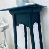 High wooden sellette, renovated