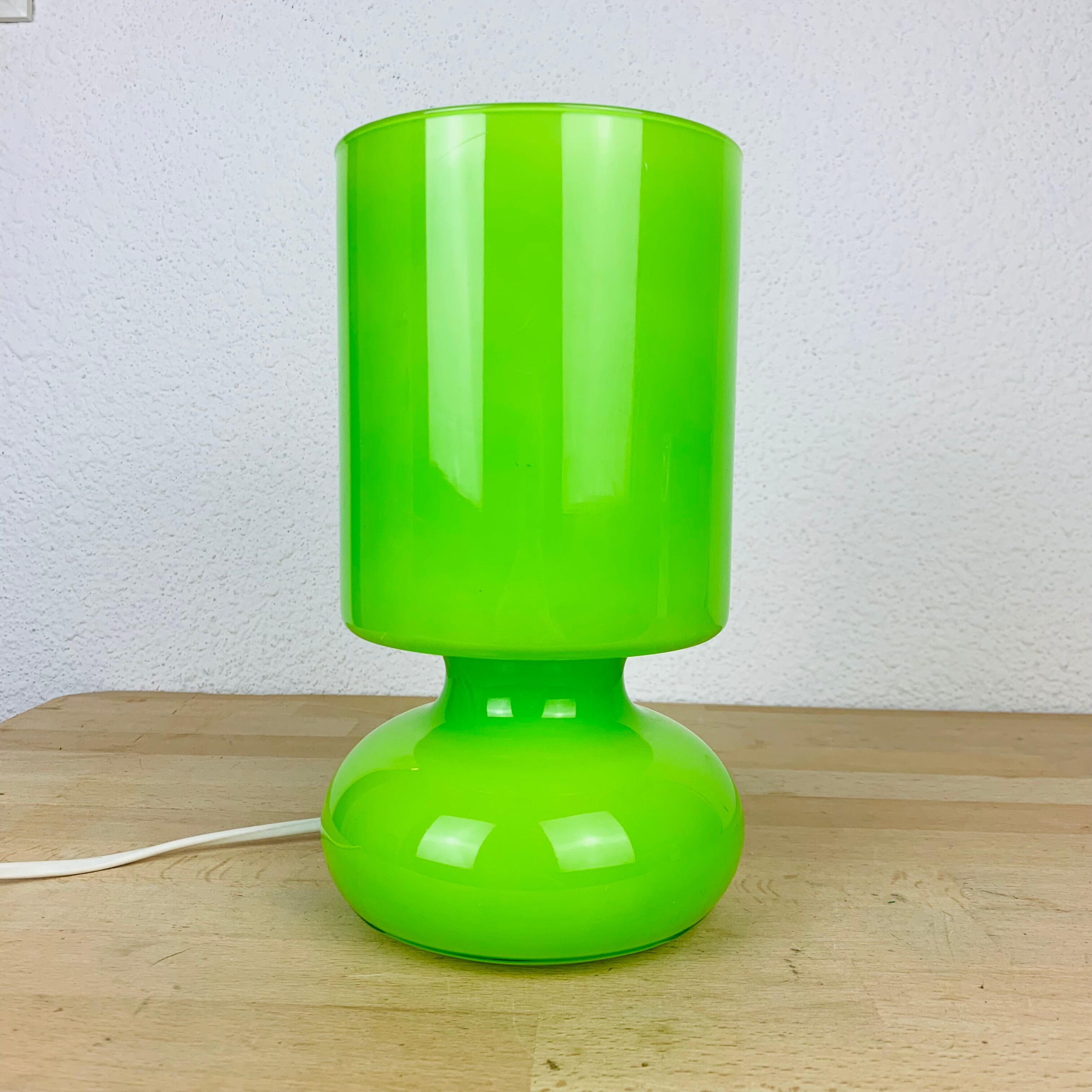 Lamp Lykta Ikea vintage green glass