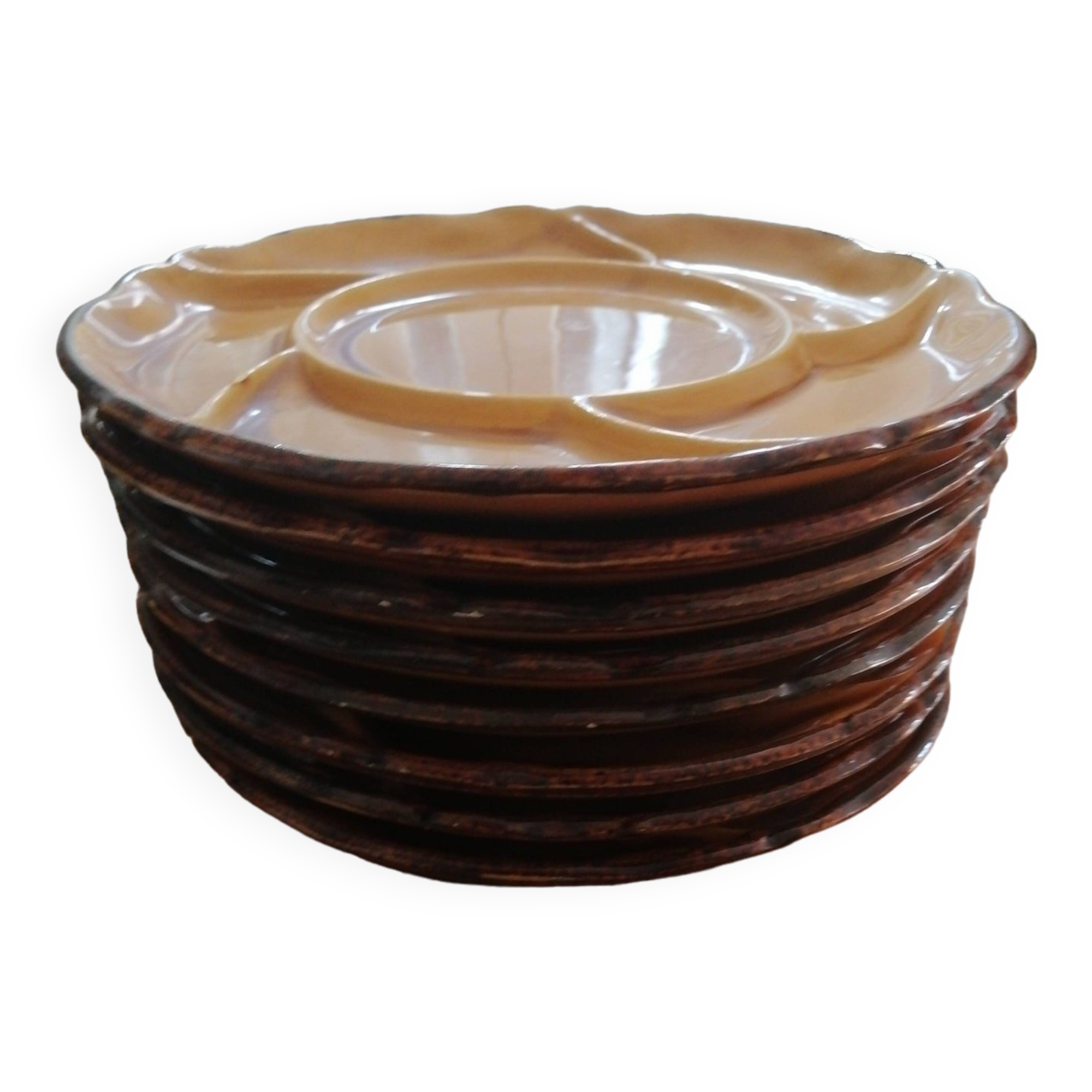 Lot of 8 ceramic plates