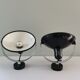Pair of metal wall lamps 70s