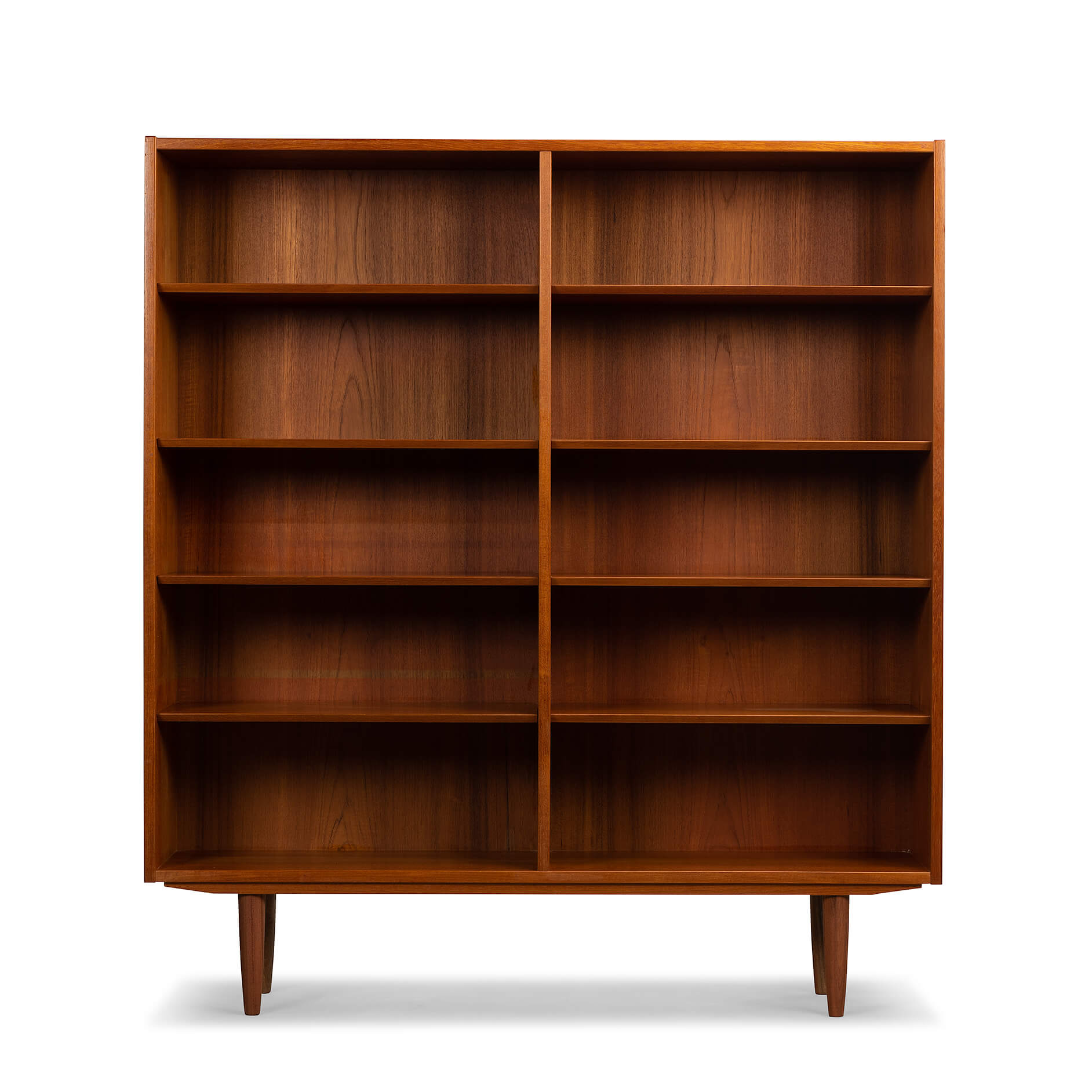 Danish Design Teak Bookcase by Carlo Jensen for Hundevad & Co, 1960s