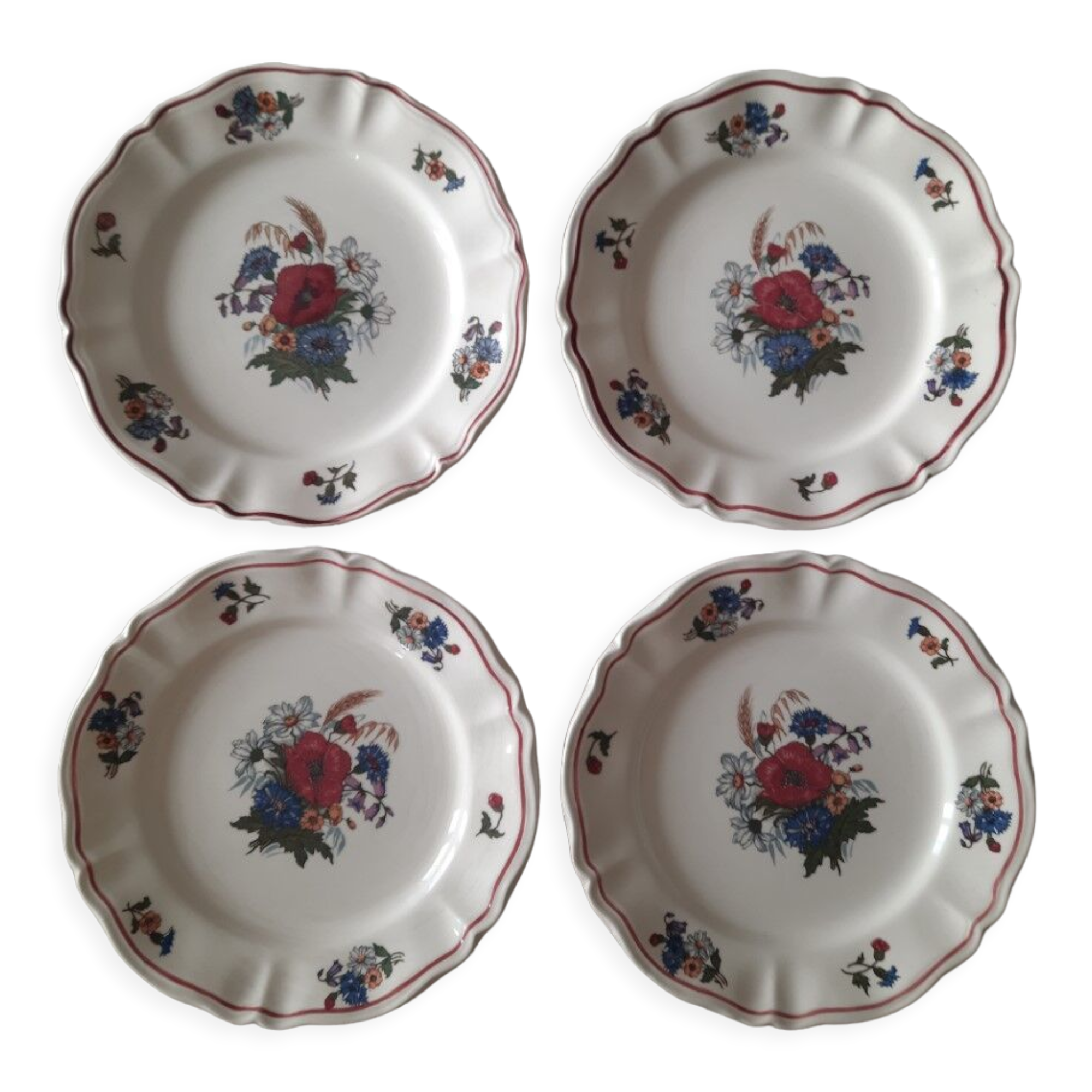 Sarreguemines plates
