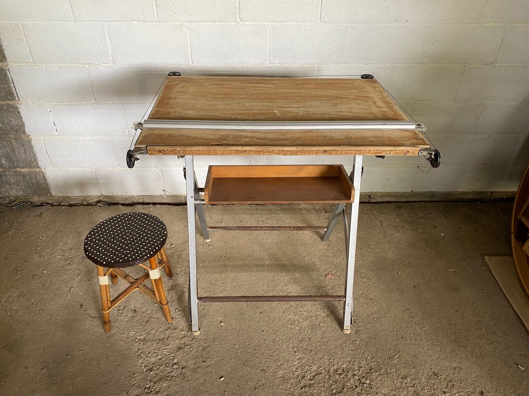 Architect drawing table 50s