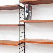 String wall shelf by Kajsa & Nisse Strinning, 1950s