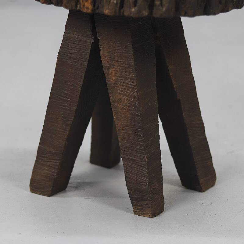 Old Wabi Sabi Primitive side table