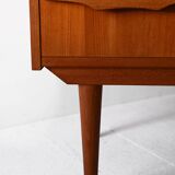 Scandinavian Bookcase with Hidden Desk