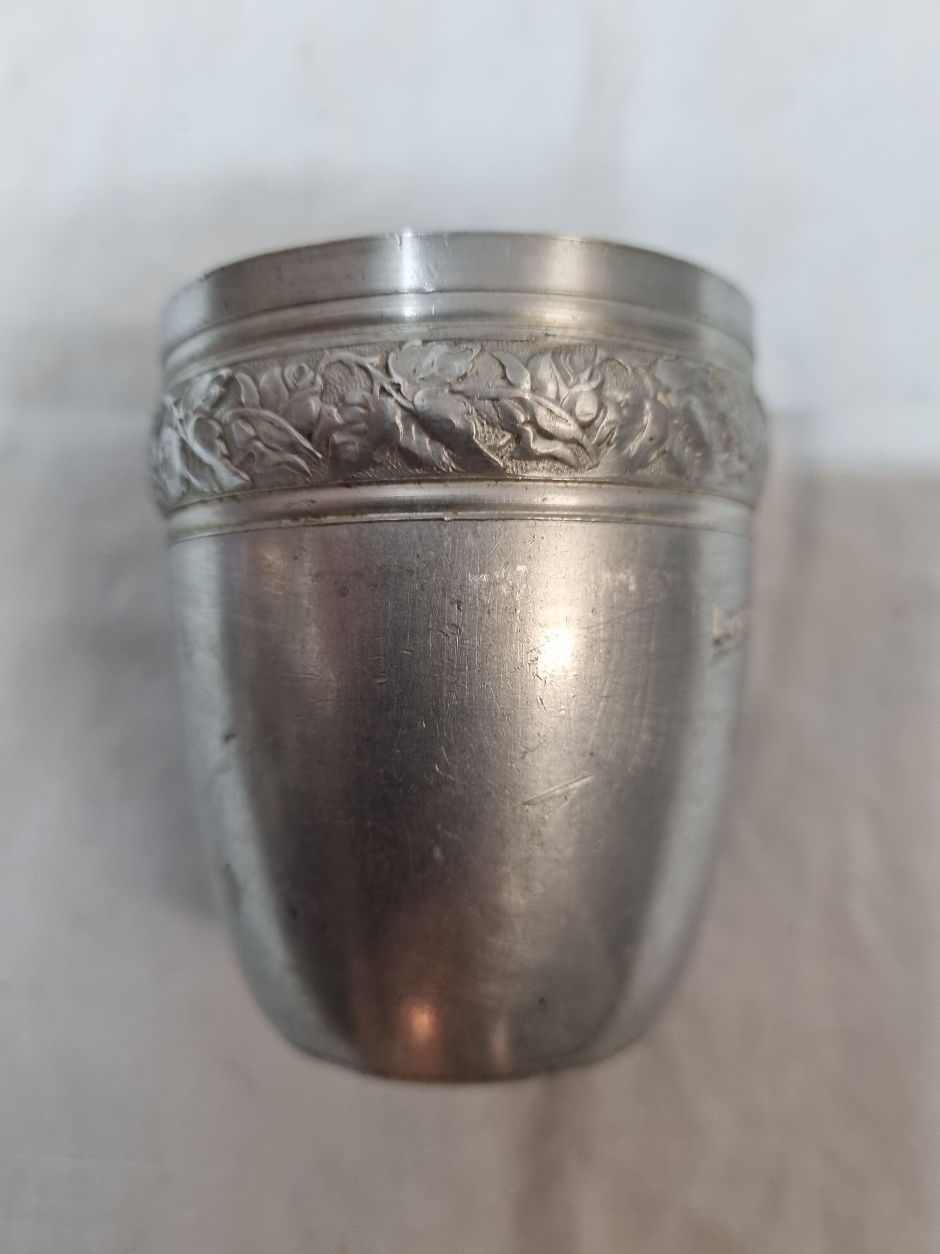 Aluminum birth stamp, 1940