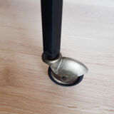 Table porte-électrophone, porte vinyles, vintage, table d'appoint, console,  desserte