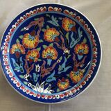 Kuthaya Decorative Plate Turkish Ceramic Handmade Diameter 23 cm