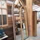 Miroir de style gothique fin XIXème