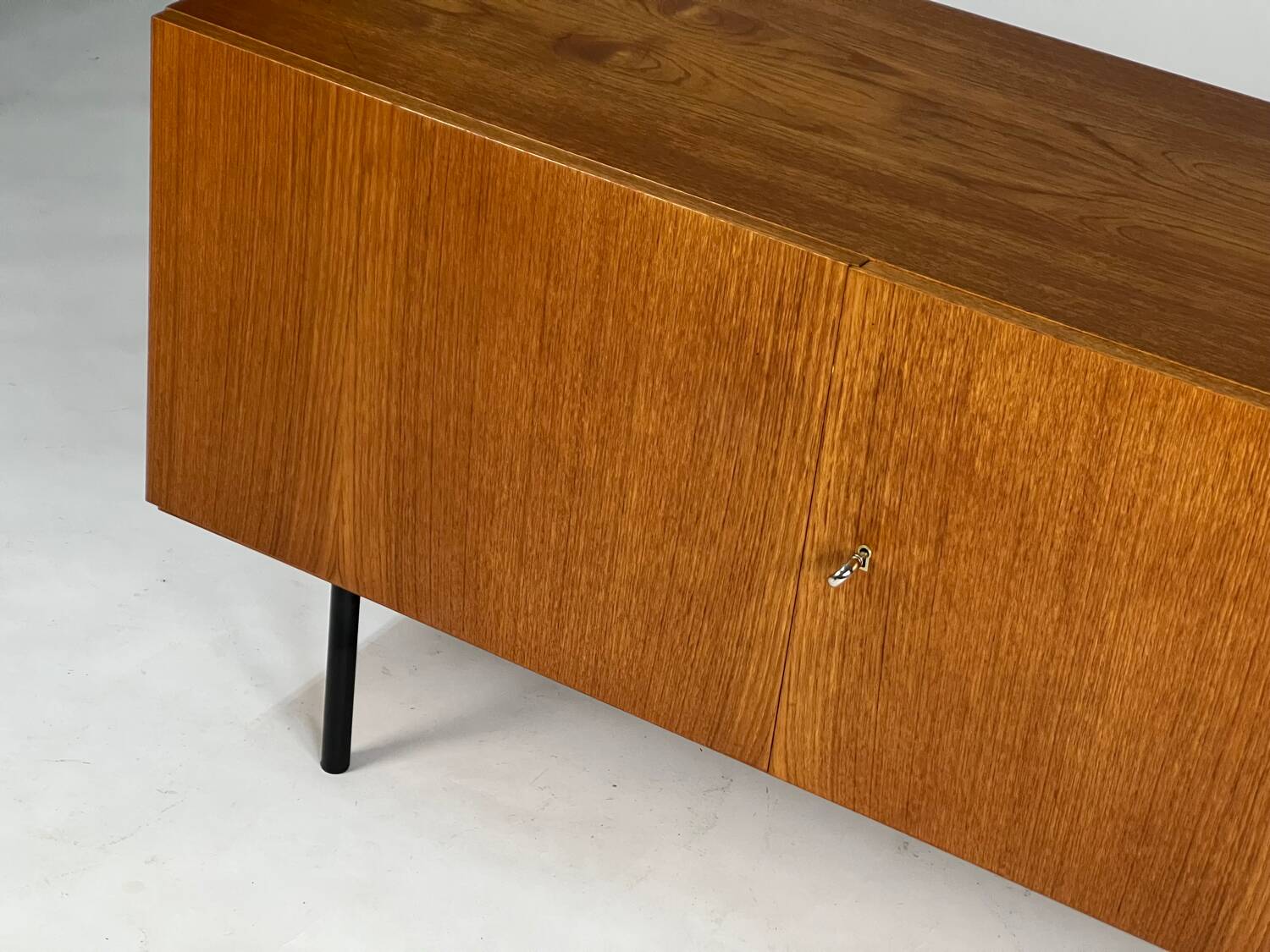 Vintage teak sideboard lowboard 60s mid-century design